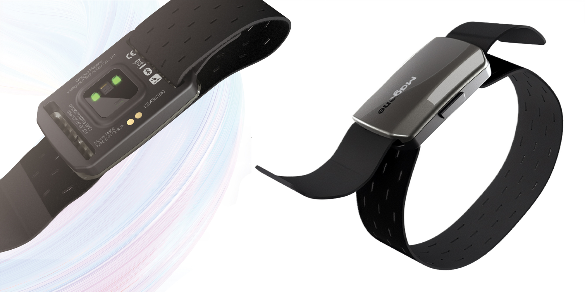 Opaska na rękę z czujnikiem tętna Magene H803